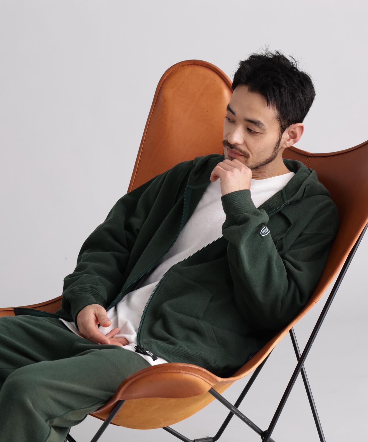 MANASTASH マナスタッシュ HEMP CLASSIC SWEAT ZIP HOODIE 連帽衛衣