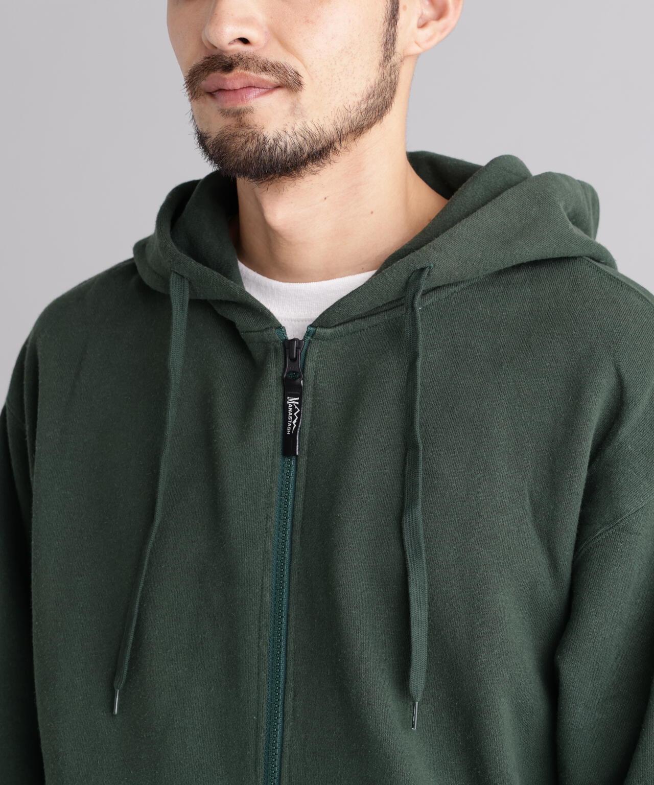 MANASTASH マナスタッシュ HEMP CLASSIC SWEAT ZIP HOODIE 連帽衛衣
