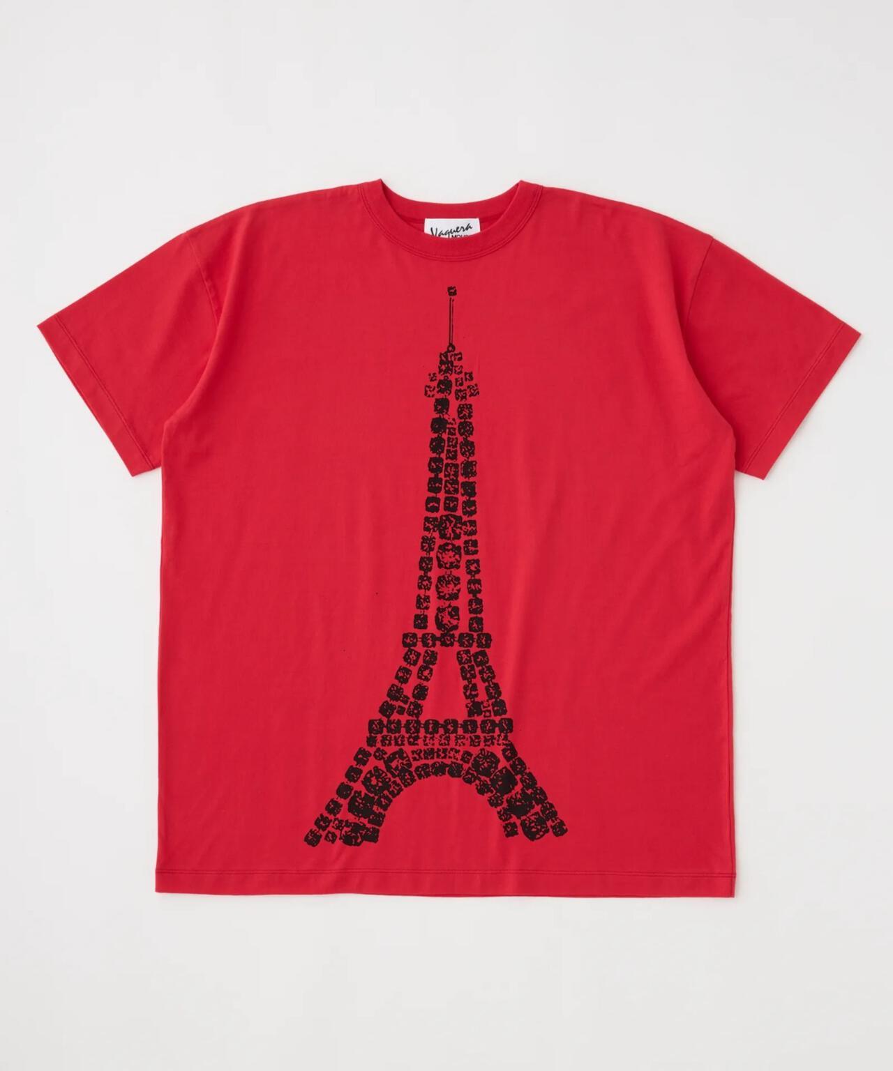VAQUERA×MOUSSY VQ PARIS SYNDROME T恤