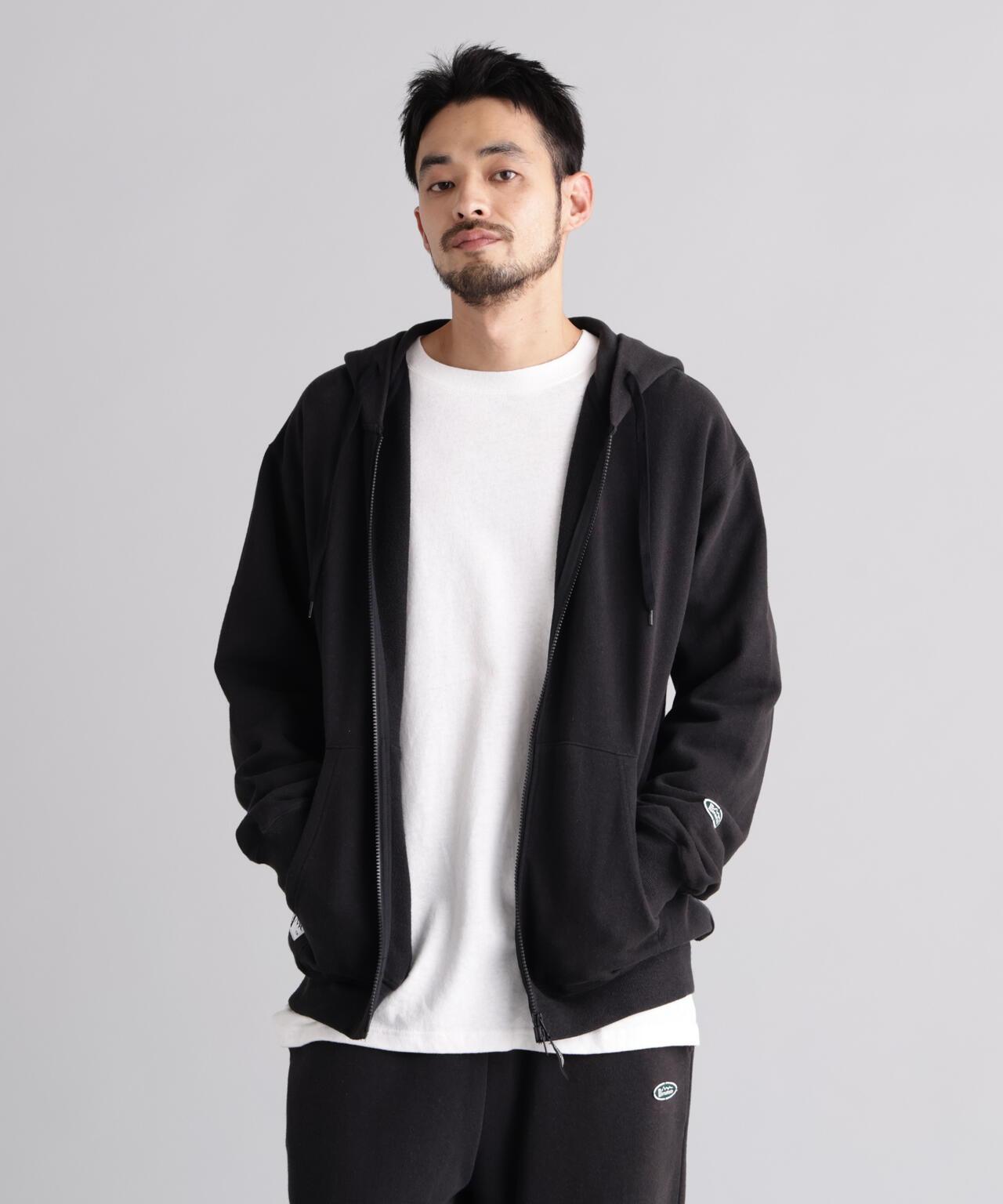 MANASTASH マナスタッシュ HEMP CLASSIC SWEAT ZIP HOODIE 連帽衛衣