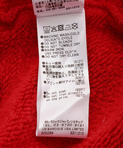 VAQUERA×MOUSSY VQ OVERSIZED SWEATSHIRT 寬鬆廓形 衛衣