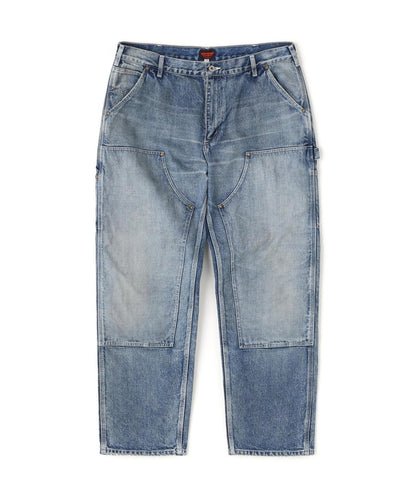 《AVIREX|MOANDMO CLOTHING》DOUBLE KNEE DENIM PANTS 牛仔褲