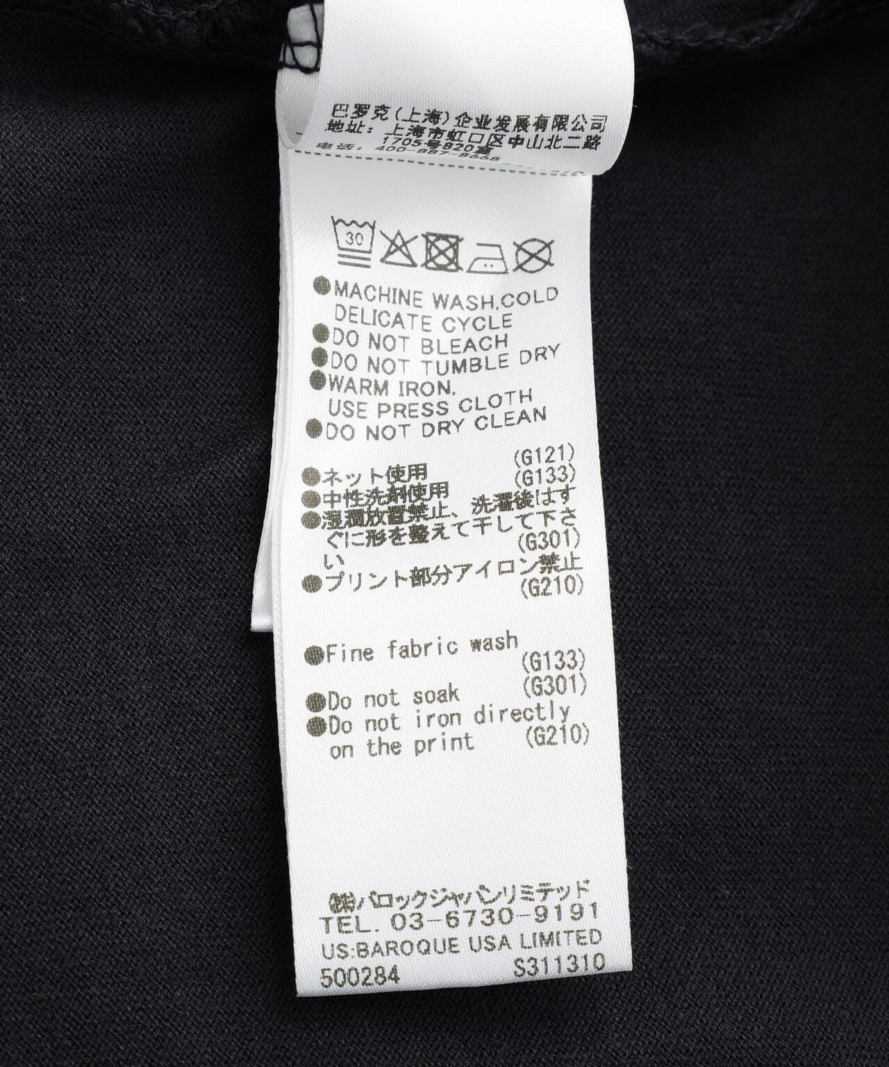 VAQUERA×MOUSSY VQ PARIS SYNDROME T恤