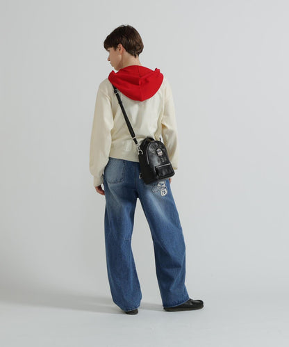 直營店限定 VARSITY LEATHER MINI BACKPACK 揹包 AVX 5653