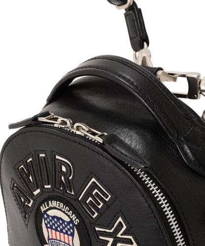 直營店限定 VARSITY LEATHER MINI BACKPACK 揹包 AVX 5653