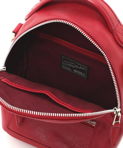 直營店限定 VARSITY LEATHER MINI BACKPACK 揹包 AVX 5653