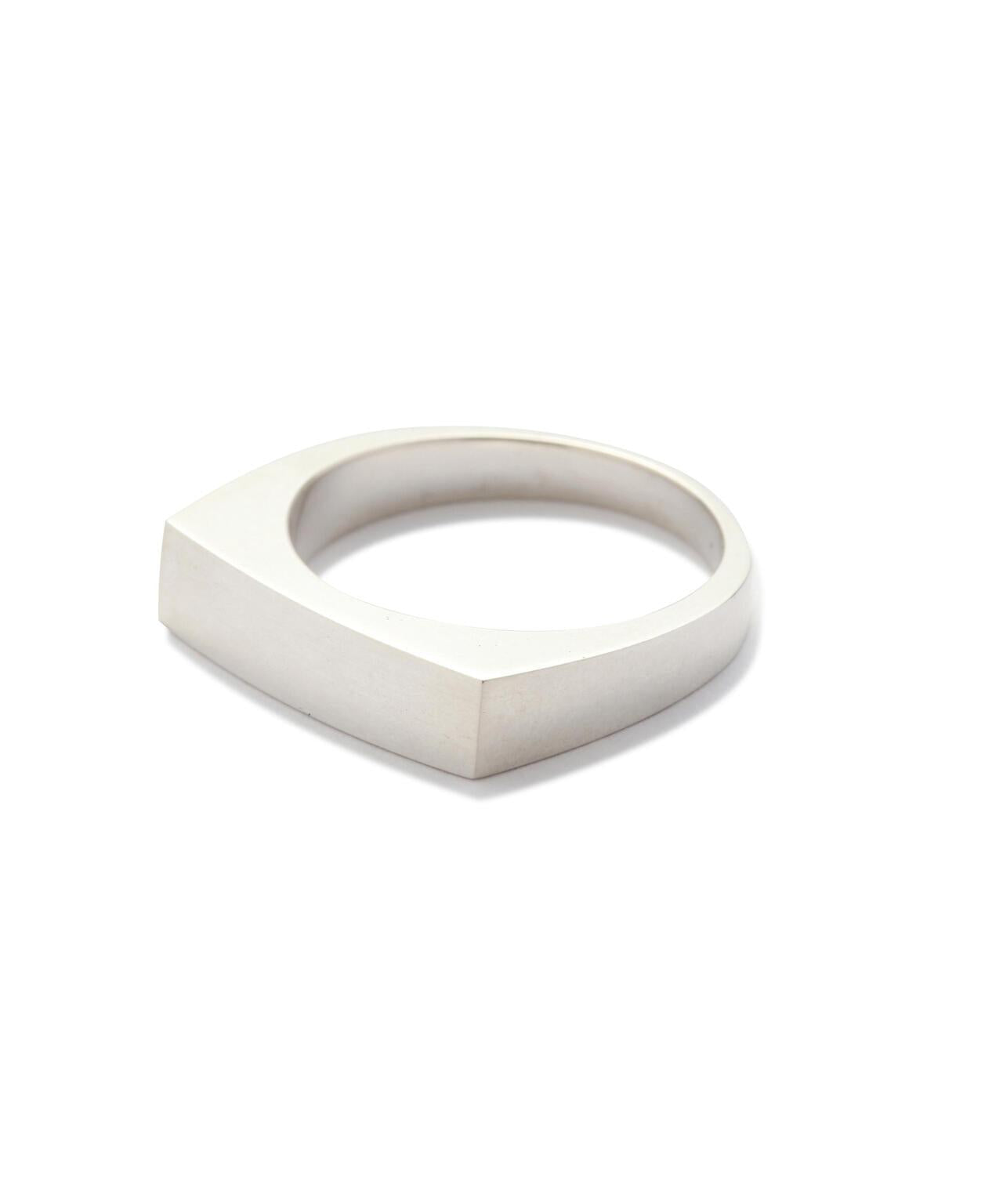 20/80 トゥエンティーエイティー STERLING SILVER 方形印章戒指