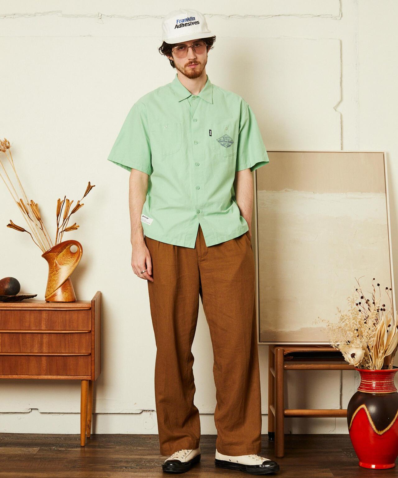NC SHIRT EMB 刺繡襯衫