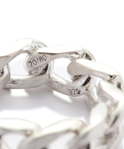 20/80 STERLING SILVER KIHEI RING 8mm 喜平設計 戒指