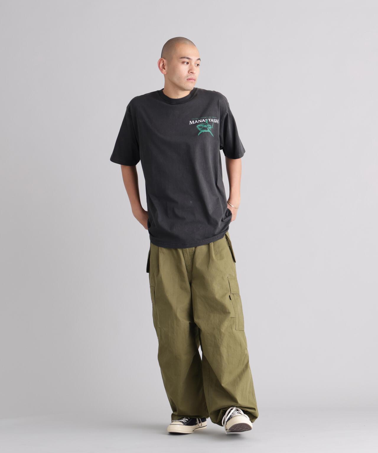 MANASTASH マナスタッシュ PUMICE TEE SHARK T恤