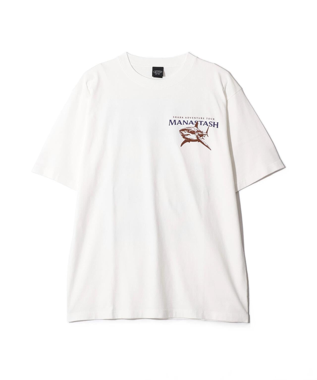 MANASTASH マナスタッシュ PUMICE TEE SHARK T恤
