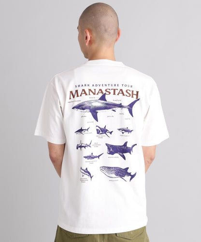 MANASTASH マナスタッシュ PUMICE TEE SHARK T恤