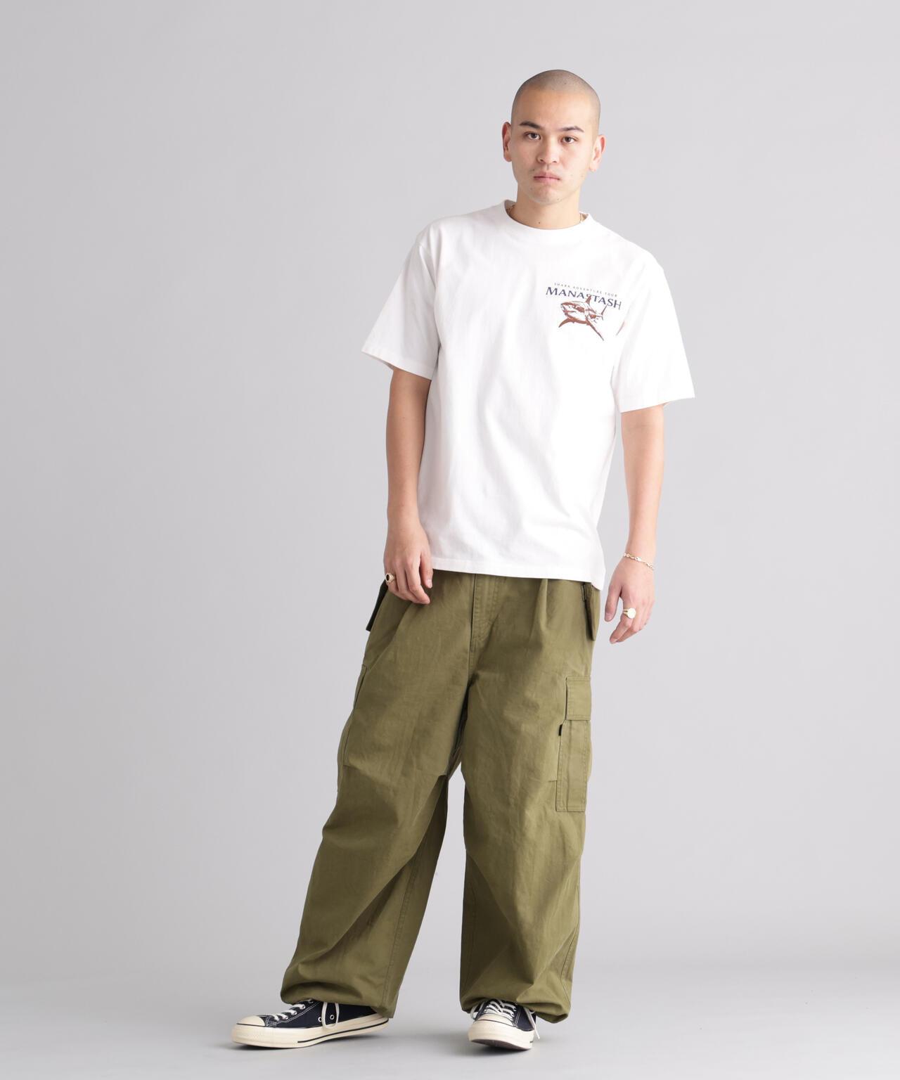 MANASTASH マナスタッシュ PUMICE TEE SHARK T恤