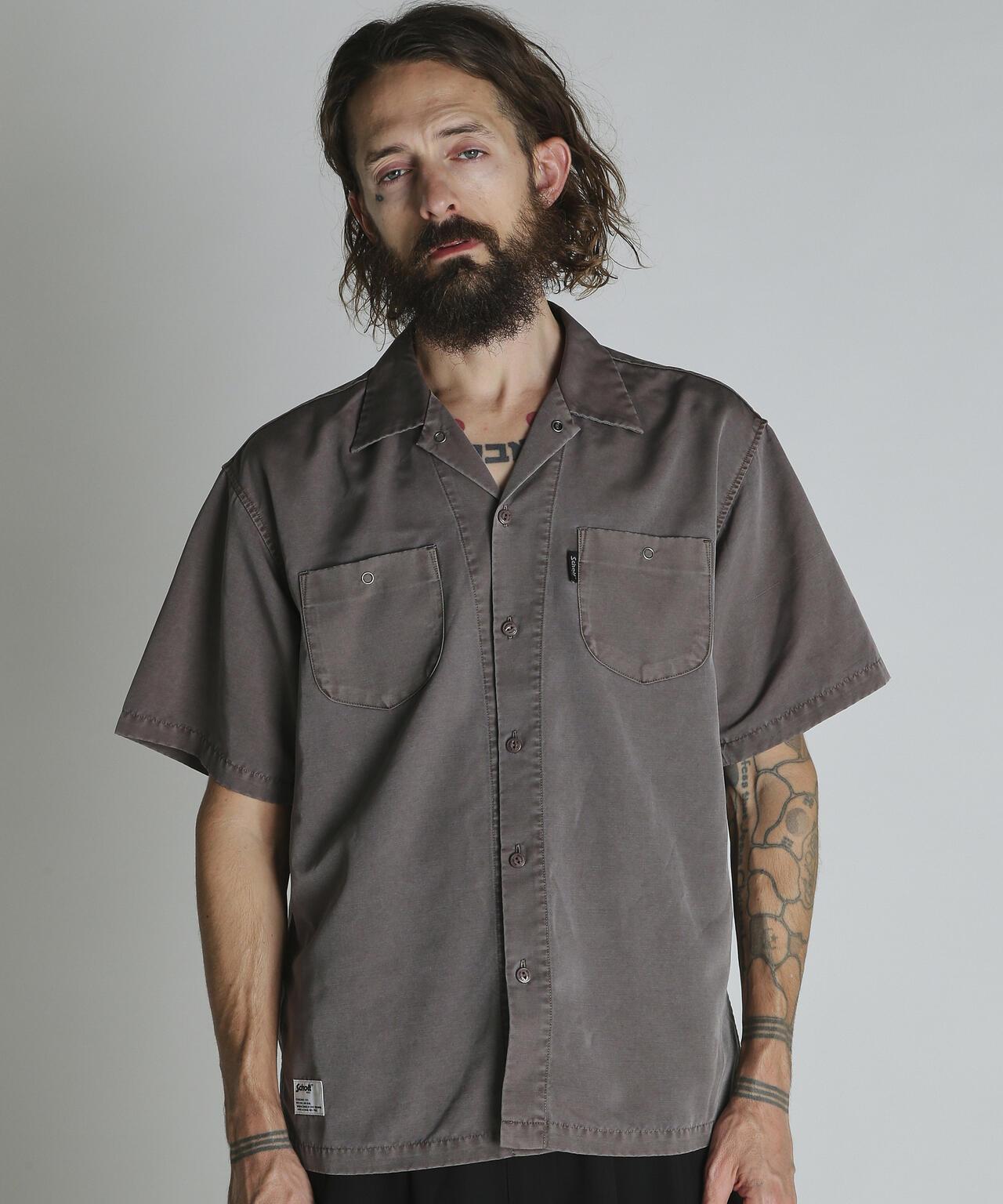 SNOW WASH TC SHIRT 水洗做舊襯衫