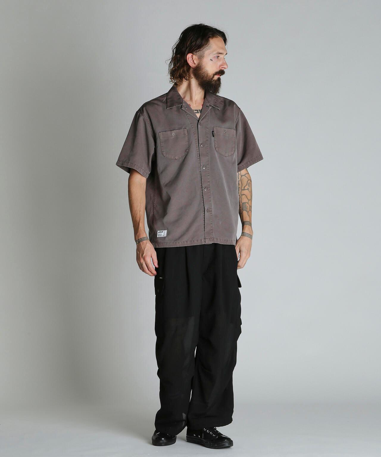 SNOW WASH TC SHIRT 水洗做舊襯衫