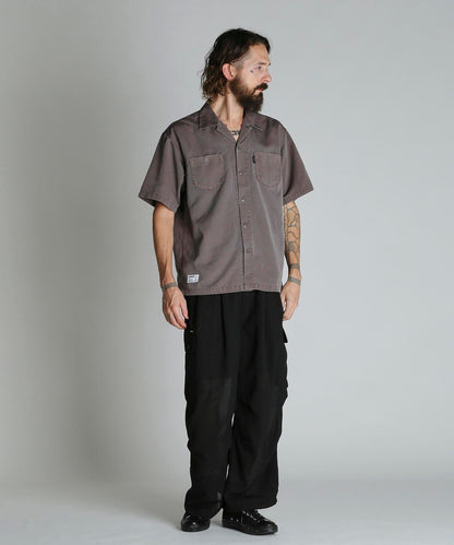 SNOW WASH TC SHIRT 水洗做舊襯衫