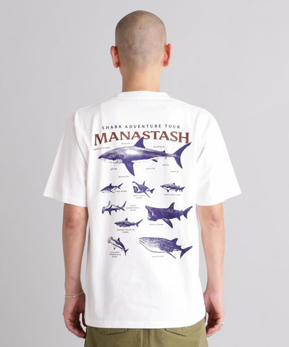 MANASTASH マナスタッシュ PUMICE TEE SHARK T恤