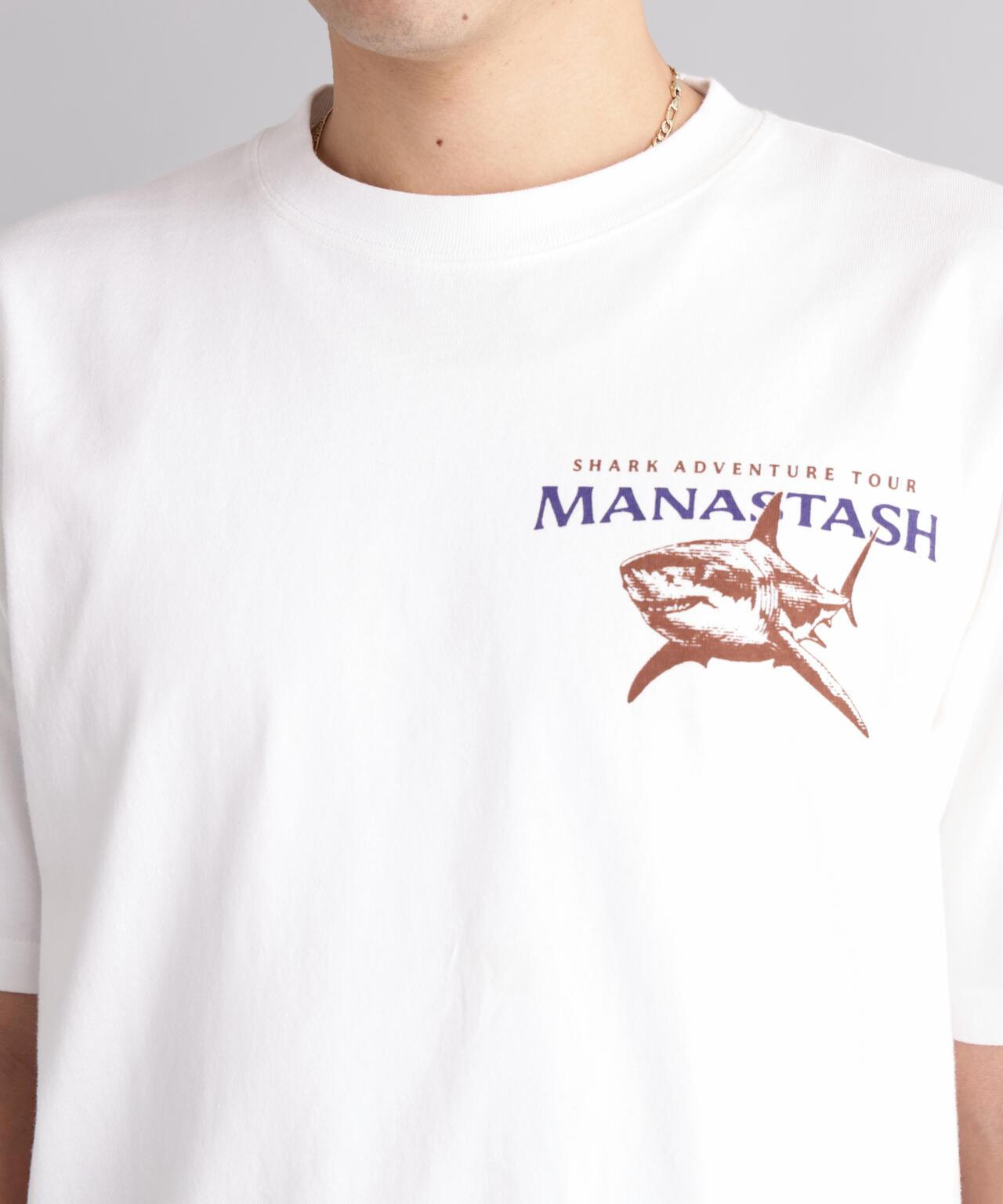 MANASTASH マナスタッシュ PUMICE TEE SHARK T恤