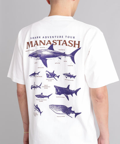 MANASTASH マナスタッシュ PUMICE TEE SHARK T恤