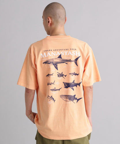 MANASTASH マナスタッシュ PUMICE TEE SHARK T恤