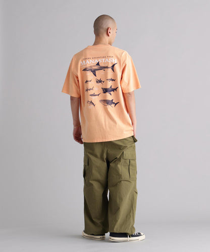 MANASTASH マナスタッシュ PUMICE TEE SHARK T恤