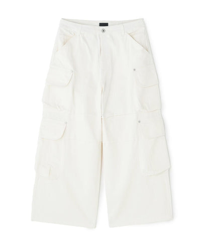 10oz KATURAGI W-CARGO PANTS 休閒工裝褲