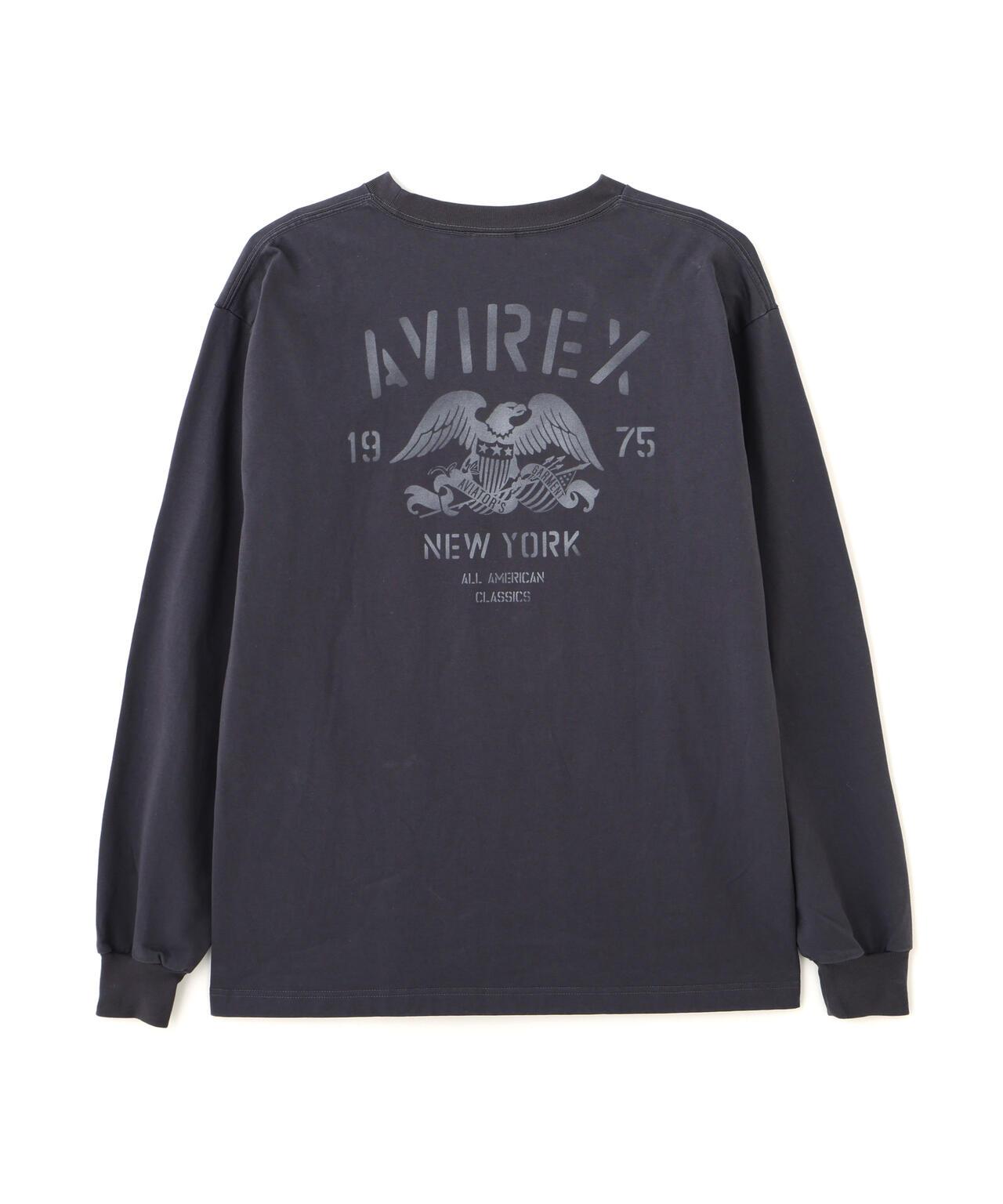 STENCIL L/S 圖案長袖T恤