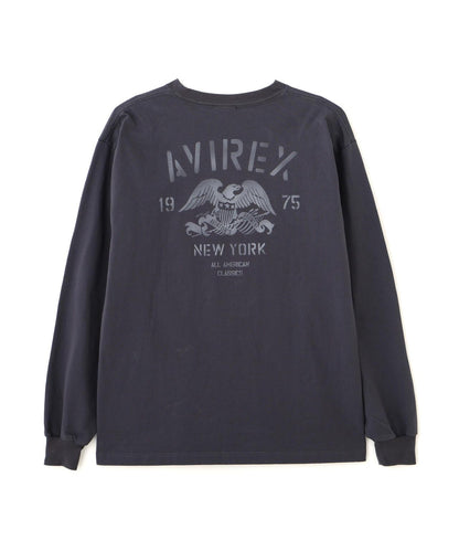 STENCIL L/S 圖案長袖T恤