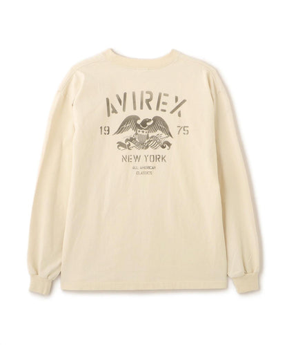 STENCIL L/S 圖案長袖T恤