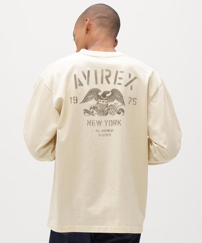 STENCIL L/S 圖案長袖T恤