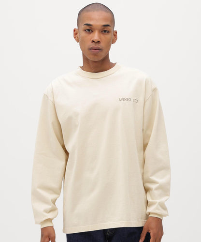 STENCIL L/S 圖案長袖T恤