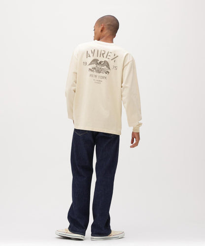 STENCIL L/S 圖案長袖T恤