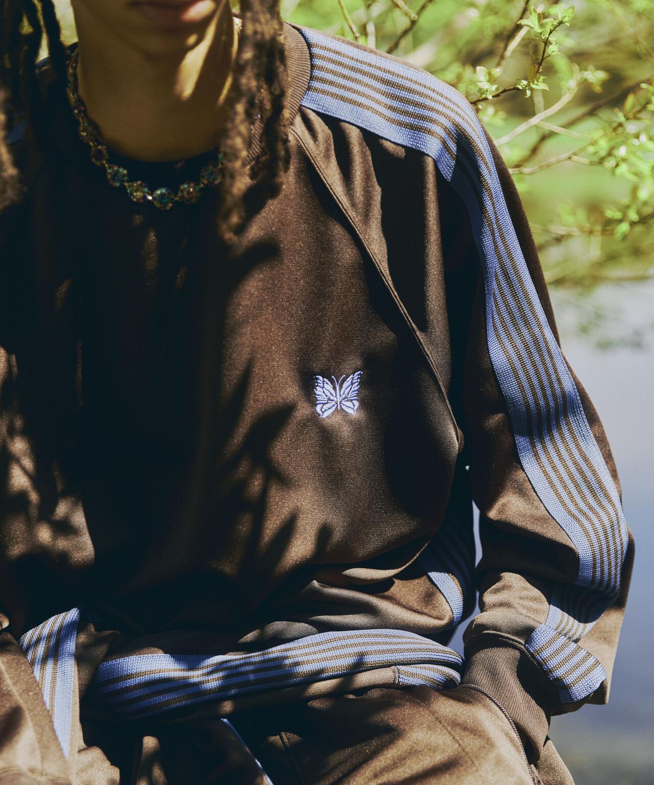 Needles 聯名 Track Crew Neck Shirt - Poly Smooth 上衣