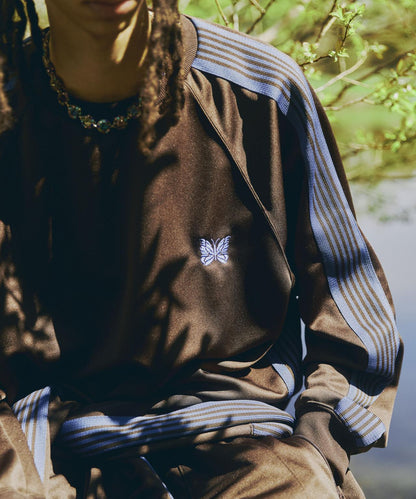 Needles 聯名 Track Crew Neck Shirt - Poly Smooth 上衣