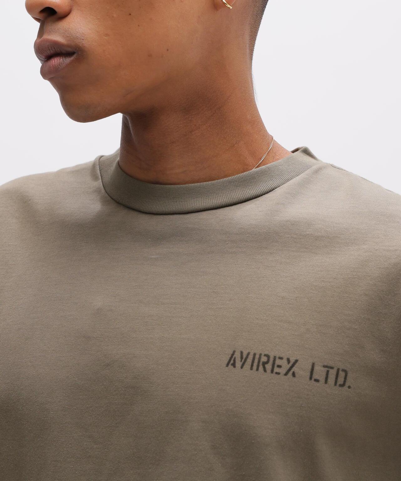 STENCIL L/S 圖案長袖T恤