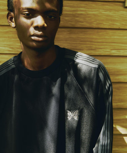 Needles 聯名 Track Crew Neck Shirt - Poly Smooth 上衣