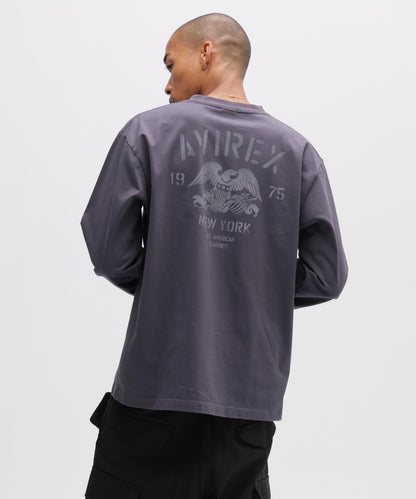 STENCIL L/S 圖案長袖T恤