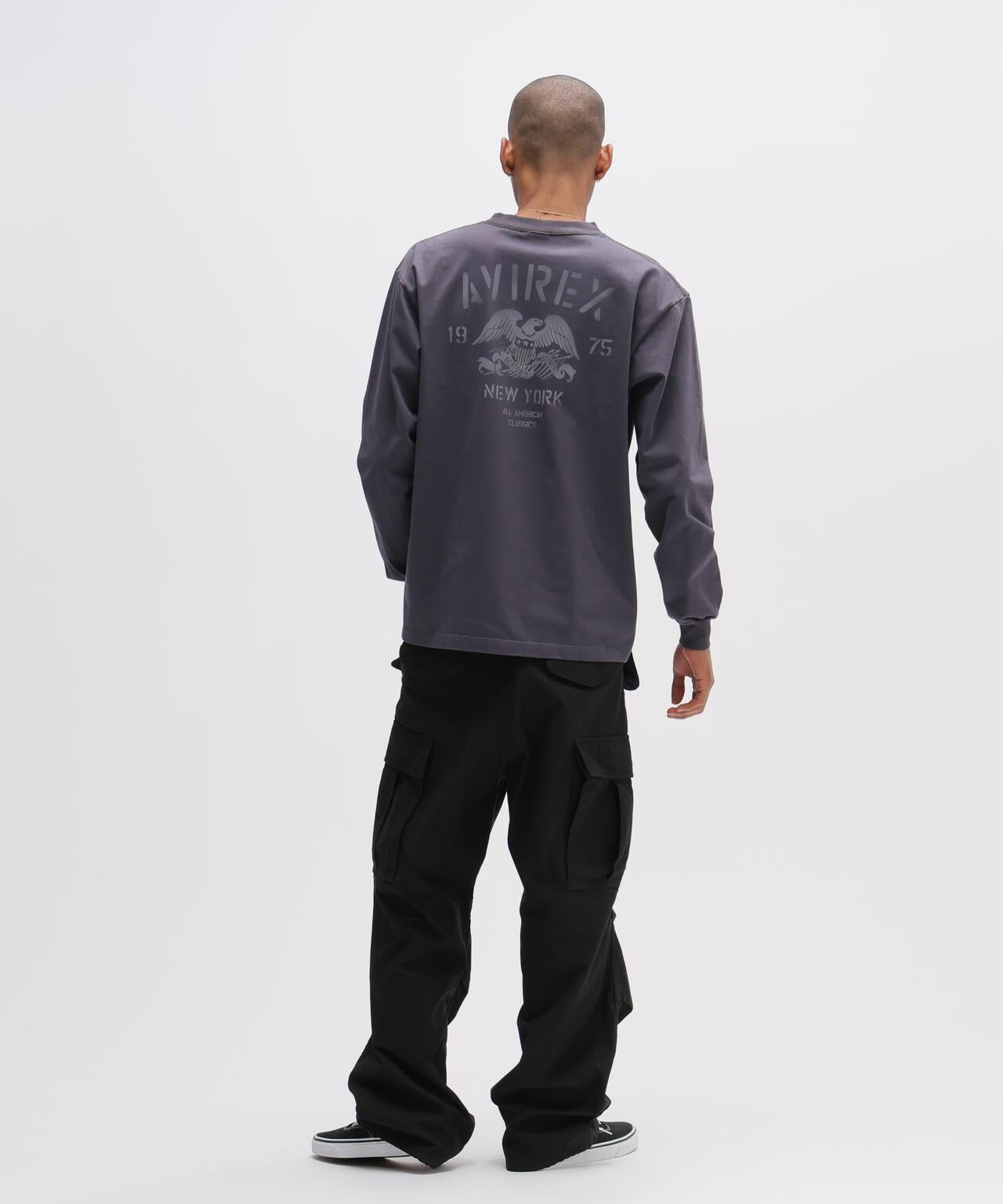 STENCIL L/S 圖案長袖T恤