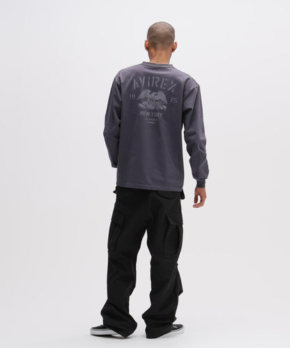 STENCIL L/S 圖案長袖T恤