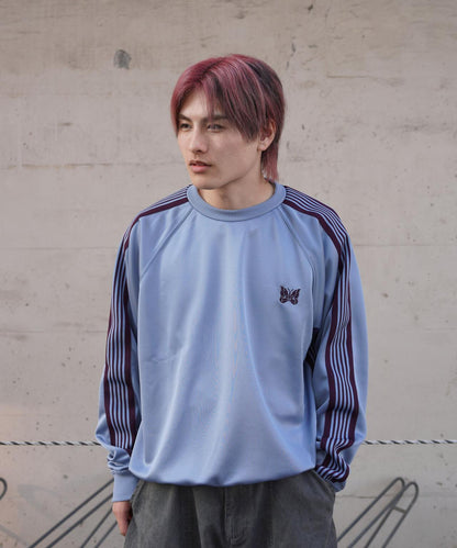 Needles 聯名 Track Crew Neck Shirt - Poly Smooth 上衣