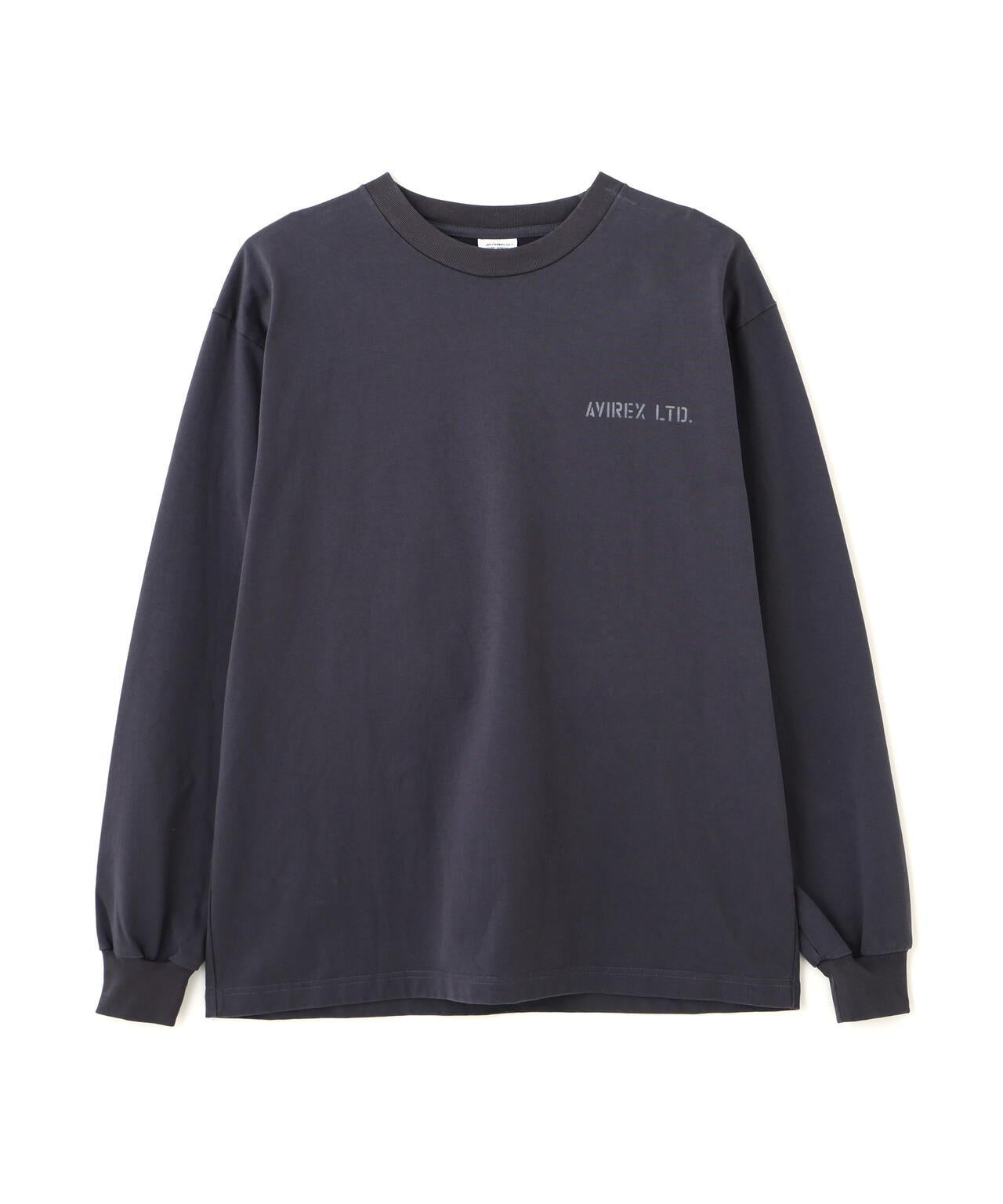 STENCIL L/S 圖案長袖T恤