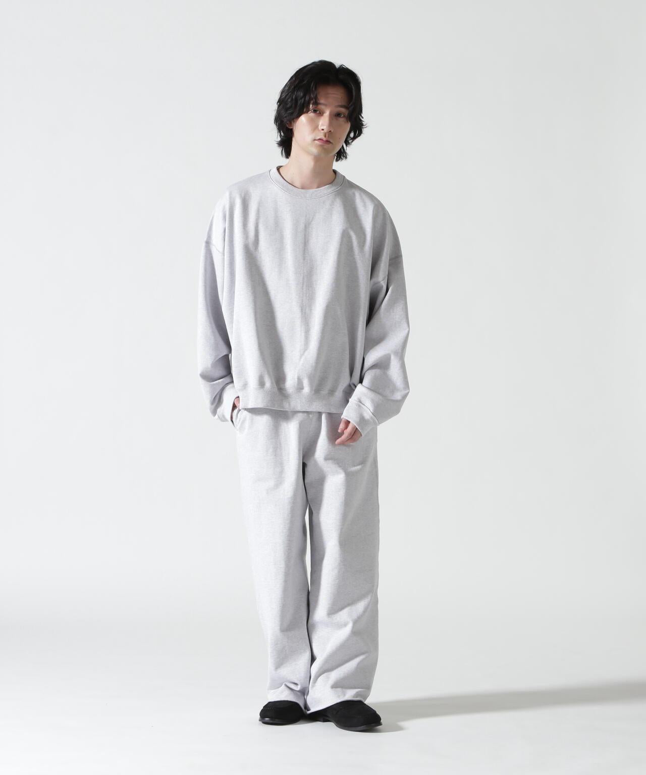 寬鬆衛衣面料 HUGE SHORT SWEAT 休閒短褲