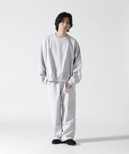 寬鬆衛衣面料 HUGE SHORT SWEAT 休閒短褲