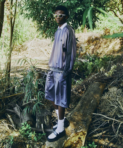 Needles 聯名 Track Crew Neck Shirt - Poly Smooth 上衣