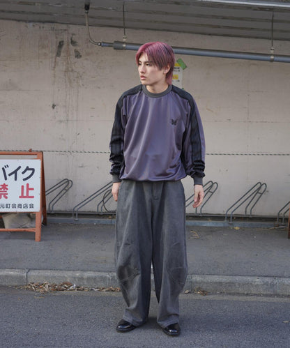 Needles 聯名 Track Crew Neck Shirt - Poly Smooth 上衣
