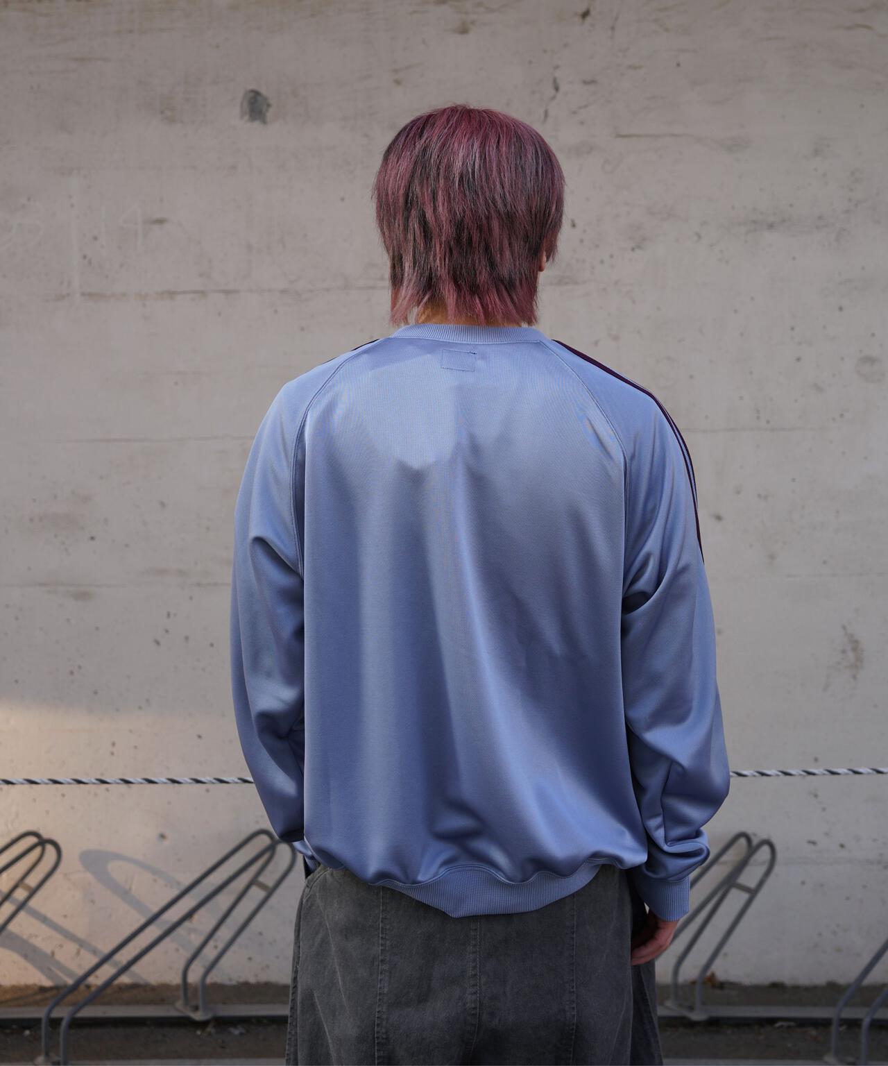 Needles 聯名 Track Crew Neck Shirt - Poly Smooth 上衣