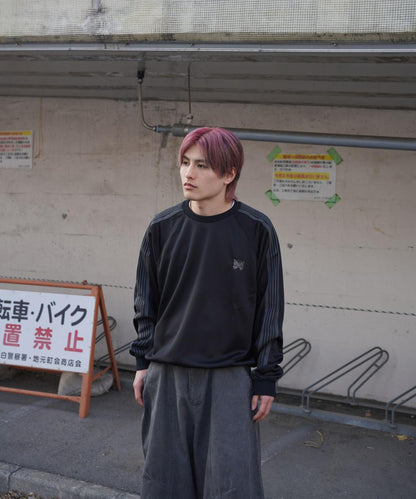 Needles 聯名 Track Crew Neck Shirt - Poly Smooth 上衣