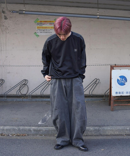 Needles 聯名 Track Crew Neck Shirt - Poly Smooth 上衣