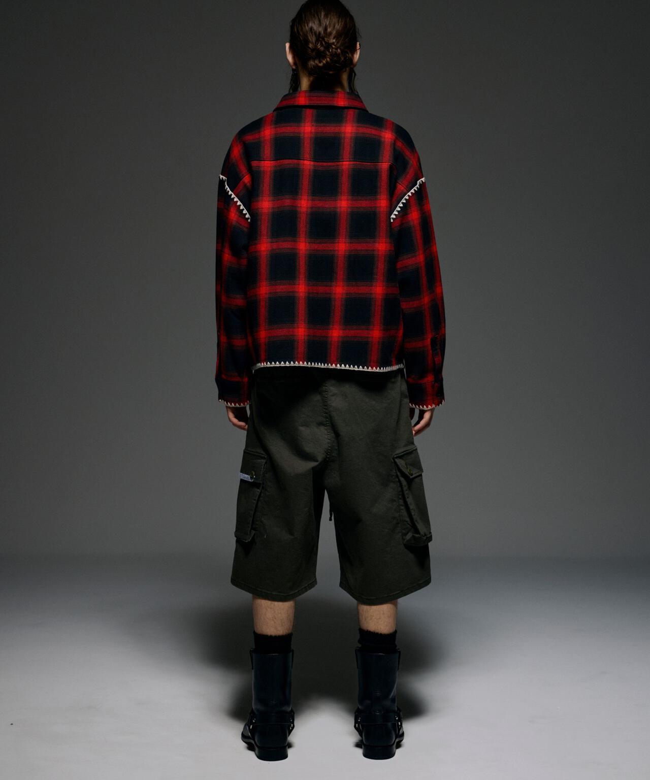 B omnivore/ビ―オムニボー HAND STITCH SHIRT