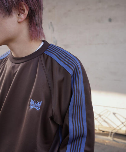 Needles 聯名 Track Crew Neck Shirt - Poly Smooth 上衣